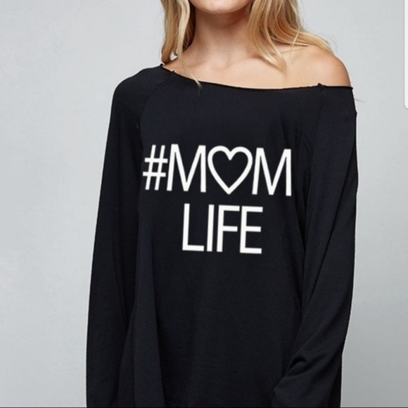 Long sleeve off the shoulder shirt - Picture 3 of 4